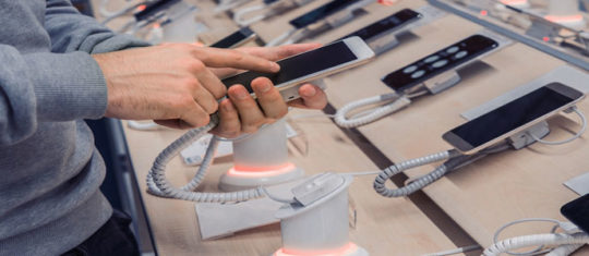 Achat en ligne de smartphones